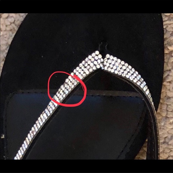 Streetwear society bling sandals. NWT size 10 - Picture 6 of 8